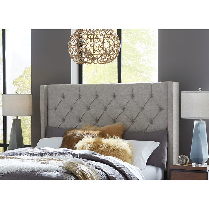 Modus Verona Tufted Upholstered Headboard in Speckled Grey Main Image