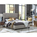 Modus Verona Upholstered Platform Bed in Speckled Grey Main Image