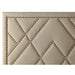 Modus Vienne Nailhead Patterned Upholstered Headboard in Powder Image 2