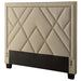 Modus Vienne Nailhead Patterned Upholstered Headboard in Powder Image 4