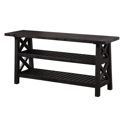 Modus Yosemite Solid Wood Console Table in CafeImage 1