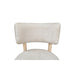 Modus Zinnia Wood Back Dining Chair in White Sand and Dune Chenille Image 5