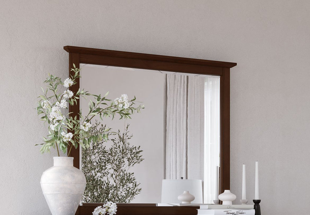 Grace Wall or Dresser Mirror in Dark Mocha