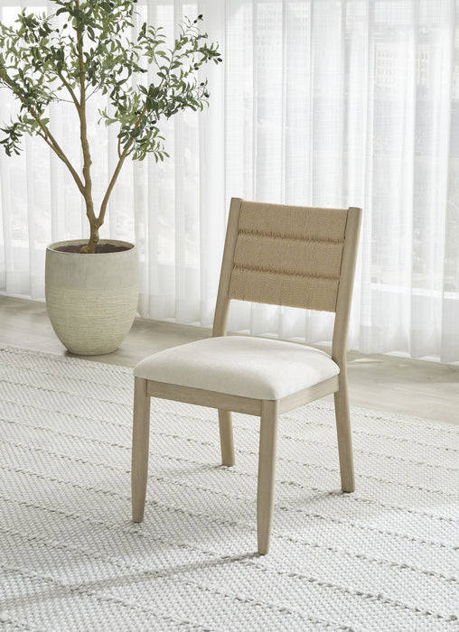 Rockport Danish Cord Dining Chair in Chai