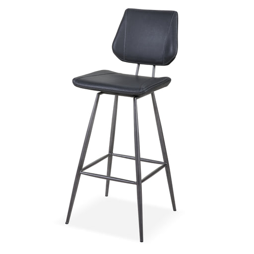 Modus Furniture Vinson Modern Swivel Bar Stool in Cobalt 655450170478 9LE868V Image 1