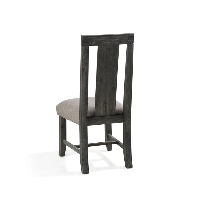 Modus Furniture Meadow Solid Wood Uphostered Panel-Back Chair 655450281235 3FT366P Image 7