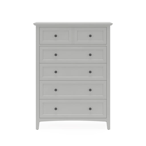 Modus Furniture Grace Five Drawer Chest in Elephant Gray (2024) 655450434549 PNKG84A Image 1