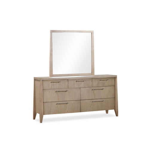 Modus Furniture Sumire Seven Drawer Ash Wood Dresser in Ginger 655450442384 QETW82 Image 1