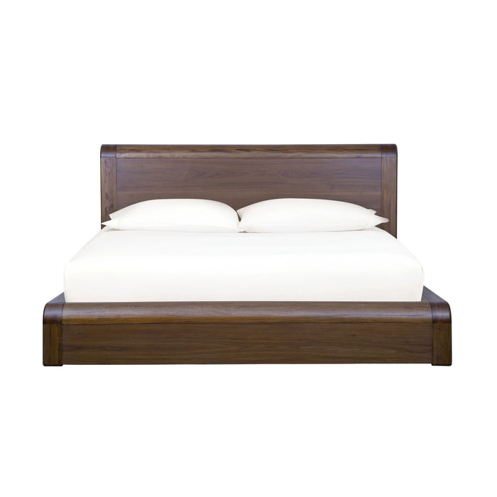 Modus Furniture Totes Platform Bed in English Walnut  RXVKH  Image 2