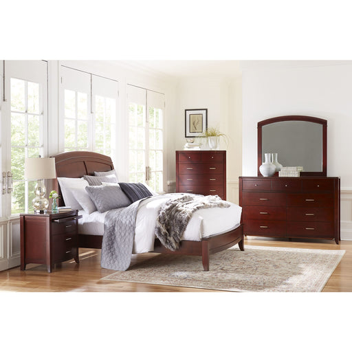 Modus Furniture Brighton Two Drawer Nightstand in Cinnamon 655450107801 BR1581 Image 1