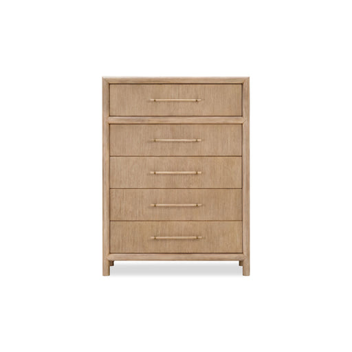 Modus Furniture Dorsey Five Drawer Chest in Granola 655450421457 NSPV84 Image 1