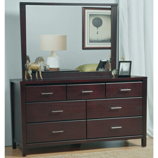 Modus Furniture Nevis Seven Drawer Dresser in Espresso (2024) 655450431685 NV2382A Image 1