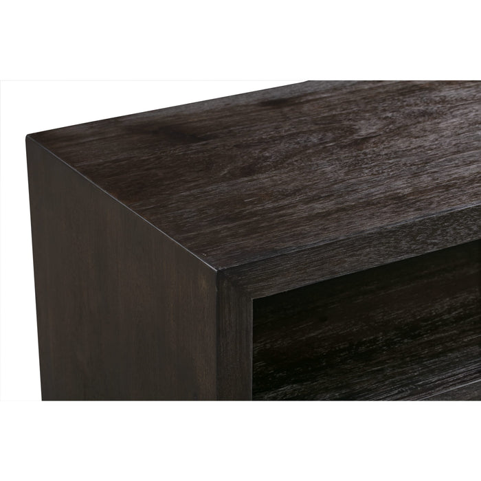 Modus Furniture Oxford Solid Wood 54 inch Media Console in Basalt Grey 655450251399 AZU5265 Image 5