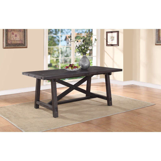 Modus Furniture Yosemite Solid Wood Rectangular Extension Table 655450130854 7YC961 Image 1