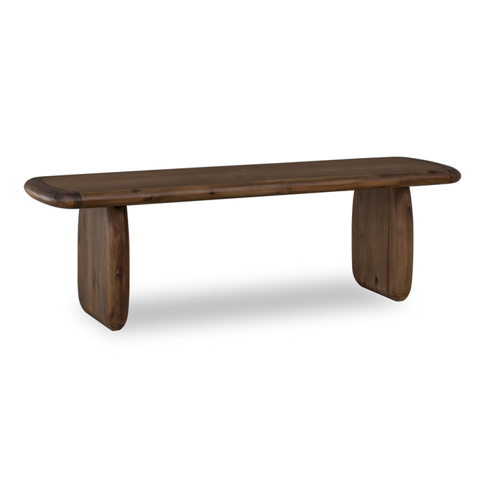 Modus Furniture Xolani Acacia Wood Bench in Impala 655450481567 TTXU65 Image 1