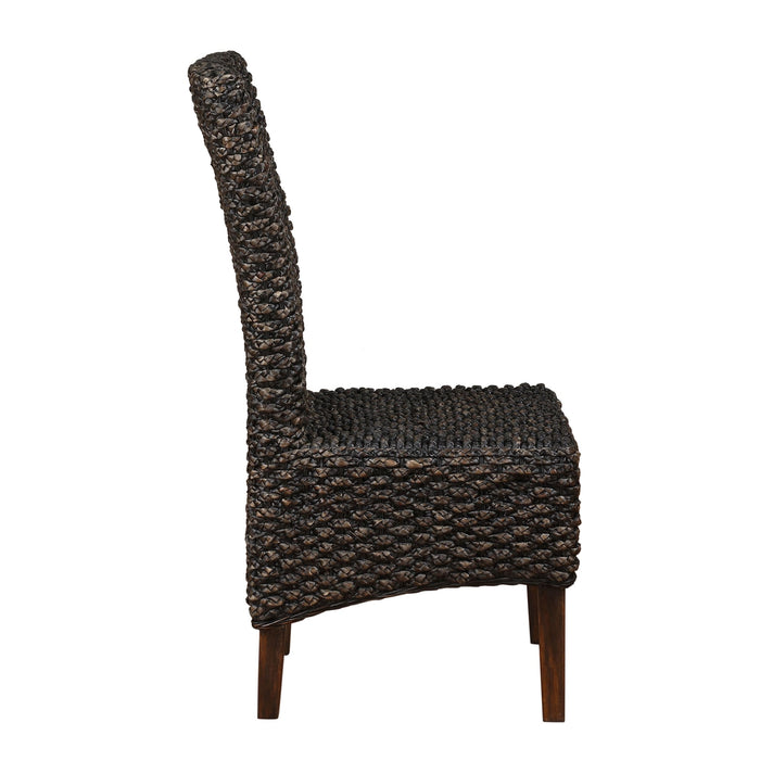 Modus Furniture Meadow Wicker Dining Chair in Brick Brown 655450090875 3F4166 Image 6