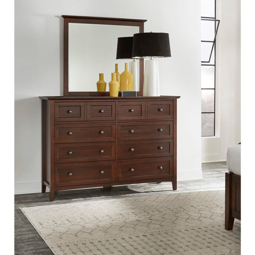 Modus Furniture Paragon Eight Drawer Dresser in Truffle 655450084140 4N3582 Image 1