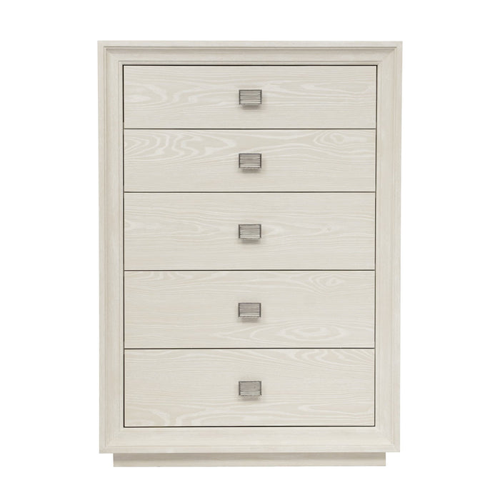 Modus Furniture Maxime Five Drawer Chest in Ash 655450395413 MSNF84 Image 2