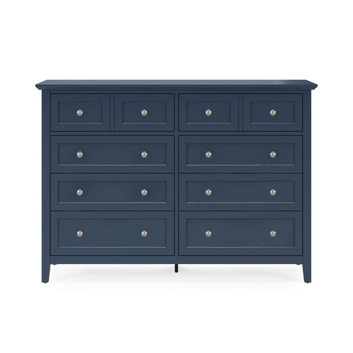 Modus Furniture Grace Eight Drawer Dresser in Blueberry (2024) 655450434518 PNKX82A Image 1