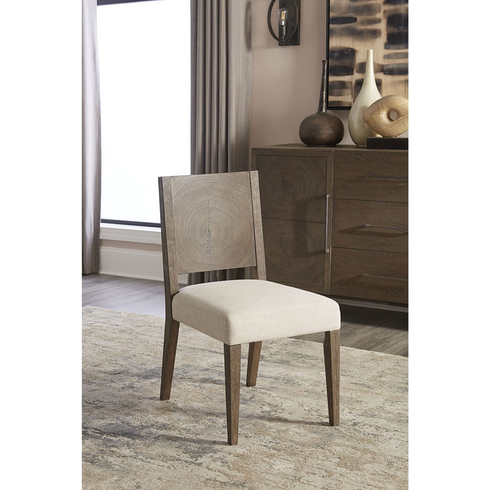 Modus Furniture Oakland Wood Side Chair in Brunette 655450331374 FQBM63 Main Image