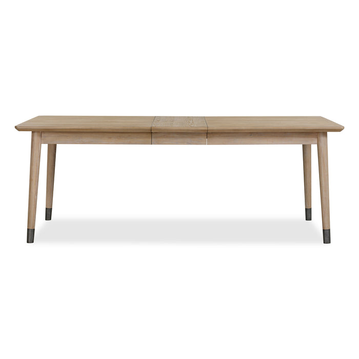 Modus Furniture Franklin Extendable White Oak Dining Table in Au Natural 655450393839 MXNK60 Image 7