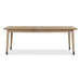 Modus Furniture Franklin Extendable White Oak Dining Table in Au Natural 655450393839 MXNK60 Image 7