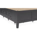 Modus Furniture Grace Four Drawer Platform Storage Bed in Raven Black  PNRBD  Image 9