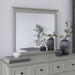 Modus Furniture Grace Wall or Dresser Mirror in Elephant Grey 655450413841 PNKG83 Main Image