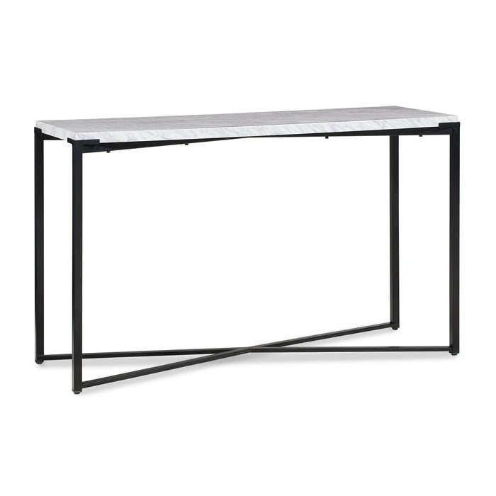 Modus Furniture Saxon Console Table in Matte Black 655450297595 A9R323 Image 4