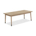 Modus Furniture Franklin Extendable White Oak Dining Table in Au Natural 655450393839 MXNK60 Image 4