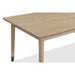 Modus Furniture Franklin Extendable White Oak Dining Table in Au Natural 655450393839 MXNK60 Image 6