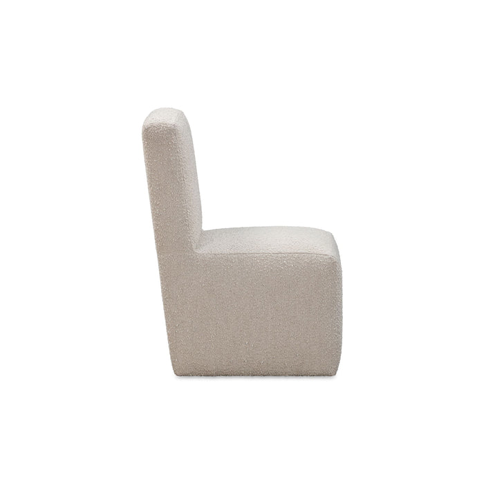 Modus Furniture Liv Fully Upholstered Dining Chair in Brun Boucle 655450450587 QHTP64B Image 3