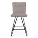 Modus Furniture Demi Hairpin Leg Swivel Counter Stool in Taupe 655450172700 9LE270D Image 2