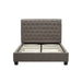 Modus Furniture Royal Tufted Platform Bed in Dolphin Linen  3ZH3L 11 Image 4