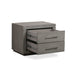 Modus Furniture Melbourne Two Drawer Nightstand with USB in Mineral 655450373961 8DBX81 Image 7