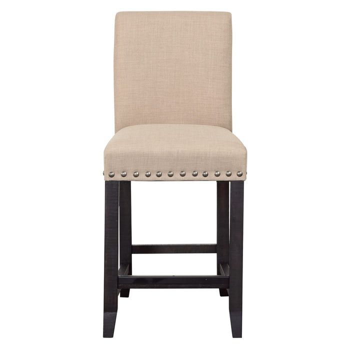 Modus Furniture Yosemite Upholstered Kitchen Counter Stool in Cafe 655450138393 7YC970F Image 2