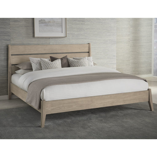 Modus Furniture Sumire Slatted Ash Wood Platform Bed in Ginger  QETWH  Main Image