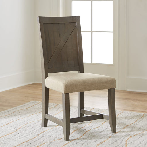 Modus Furniture Taryn Wood Chair in Rustic Grey 655450234620 9Y1366W Main Image