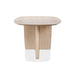 Modus Furniture Liv Ash Wood Oval Dining Table in White Sand 655450444081 QHTP61 Image 4