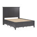 Modus Furniture Grace Four Drawer Platform Storage Bed in Raven Black  PNRBD  Image 7