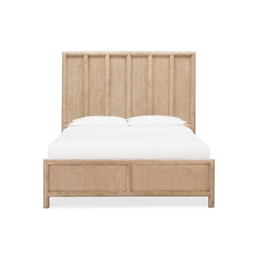 Modus Furniture Dorsey Wooden Panel Bed in Granola  NSPVH  Image 1