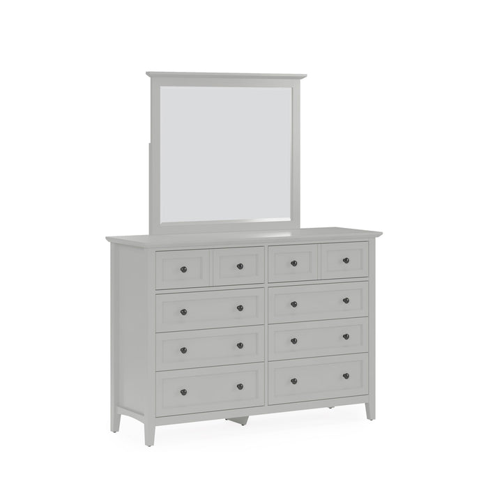 Modus Furniture Grace Eight Drawer Dresser in Elephant Gray 655450413834 PNKG82 Image 10