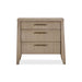 Modus Furniture Sumire Three Drawer Ash Wood Nightstand in Ginger 655450442377 QETW81C Image 2