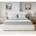 Modus Furniture One Upholstered Footboard Storage Bed in Pearl  JVHKJ  Main Image