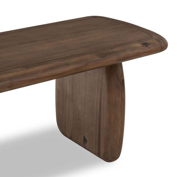 Modus Furniture Xolani Acacia Wood Bench in Impala 655450481567 TTXU65 Image 4