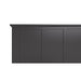 Modus Furniture Grace Four Drawer Platform Storage Bed in Raven Black  PNRBD  Image 17