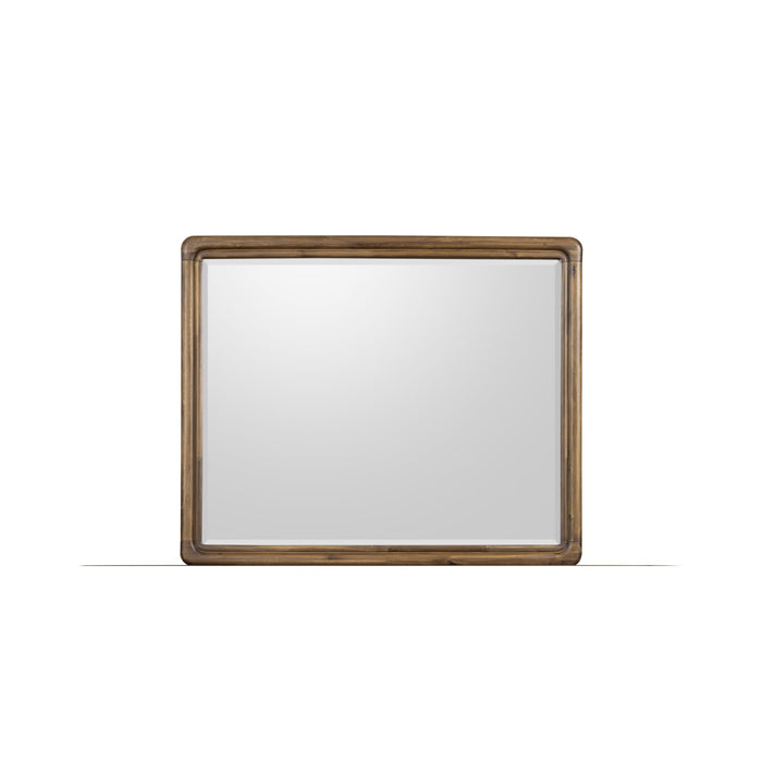 Modus Furniture Boka Beveled Glass Wall or Dresser Mirror in Impala  655450474958 TVXU83 Main Image