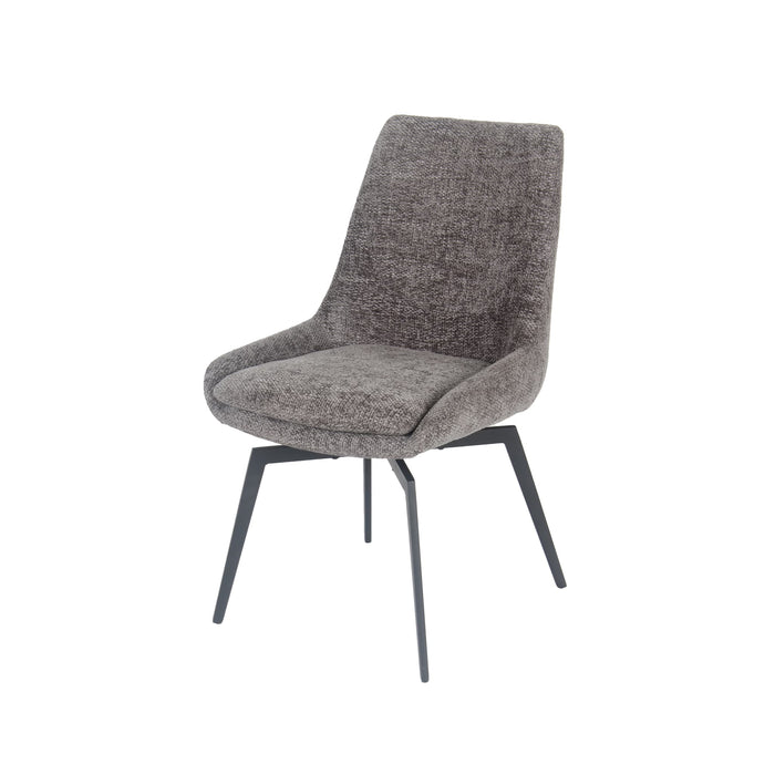 Modus Furniture CEO 180 Degree Return Swivel Upholstered Dining Chair in Oyster 655450468308 TGXB64 Main Image