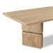 Modus Furniture Nia Rectangular Acacia Wood Dining Table in Lioness 655450480119 UHXW60 Image 6