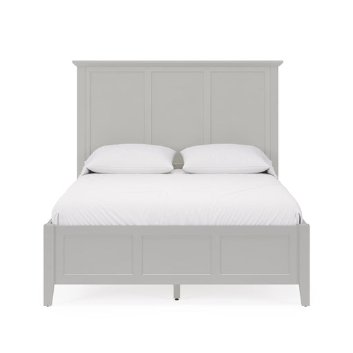 Modus Furniture Grace Three Panel Bed in Elephant Grey  PNKGL  Image 1